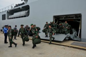 Prajurit TNI Latgabma Malindo tiba di Malaysia 27-7-16      (5)