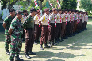 Dandim 0802Ponorogo  Beri Arahan Dan Motivasi Anggota   Saka Wira Kartika Kodim Ponorogo 1