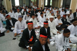 Dandim 0806Trenggalek Hadiri Istighosah Pelepasan Calon  Jama'ah Haji Kabupaten Trenggalek Tahun 1437H2016 (2)