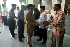 Dandim 0806Trenggalek Hadiri Istighosah Pelepasan Calon  Jama'ah Haji Kabupaten Trenggalek Tahun 1437H2016 (4)