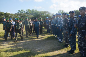 Danlanal Denpasar Hadiri Apel Gelar Pasukan Pamkunjungan      Presiden dan Wapres Ri di Wilayah Provinsi Bali-2