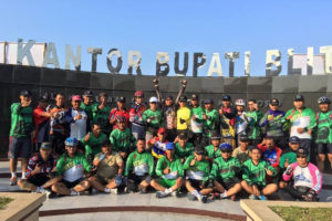 Gowes Bareng Menuju Menuju Candi Sawentar Blitar 2