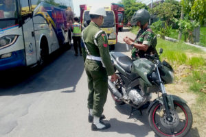 TNI-Polri Dan Dishub Kabupaten Ngawi Gelar Gaktib  Gabungan. 3