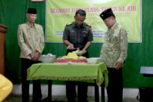 Tasyakuran  HUT PPAD.Persatuan Purnawirawan TNI Angkatan  Darat Cabang Trenggalek ke XIII Th. 2016 b