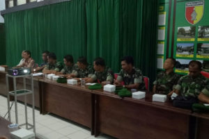 Tim Sergab Mabesad Laksanakan Rakor Di Kodim  0802Ponorogo 3