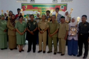 lomba seni Tari dan cipta lagu perjuangan tingkat SMA  1