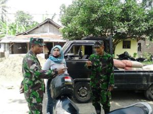 KASDIM 0703CILACAP SEMPATKAN PENGECEKAN MATERIAL DAN KESIAPAN TMMD KE 97 1